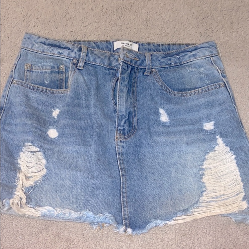 denim skirt